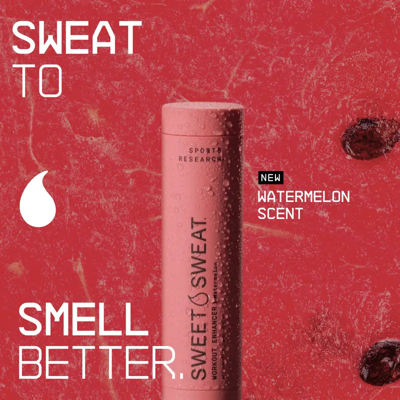 Sweet Sweat Gel Watermelon (6.4oz) + Matte Pink Waist Trimmer Bundle